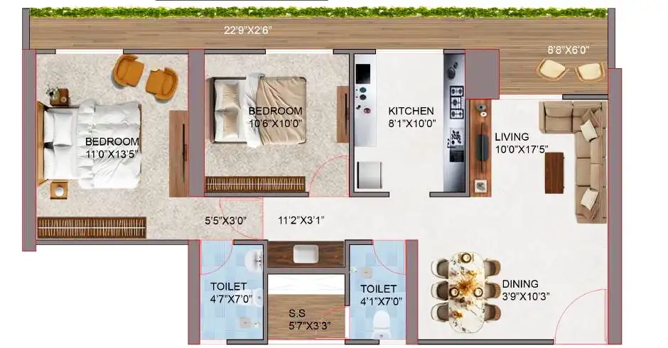 Swaminarayan City Floor Plan