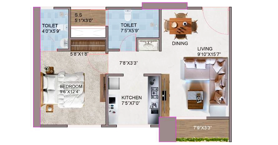 Swaminarayan City Floor Plan